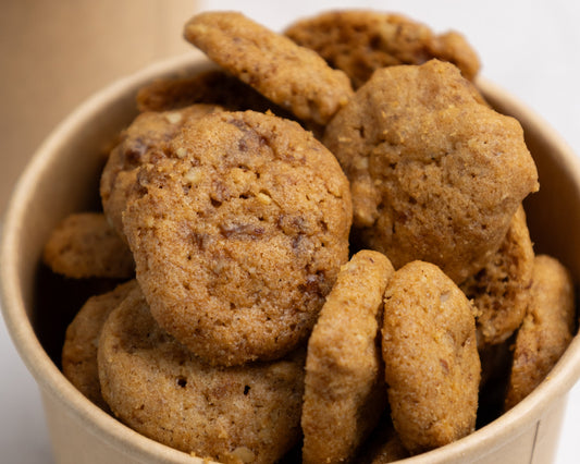 CRUJITAS CON NUEZ GARAPIÑADA